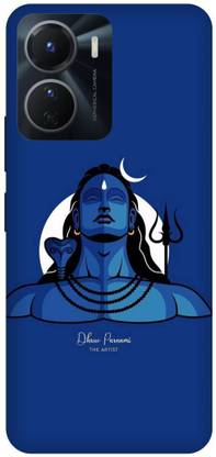 DIKRO Back Cover for vivo Y16 , V2204, ADIYOGI, SHIVA, STATUE, SHIVJI