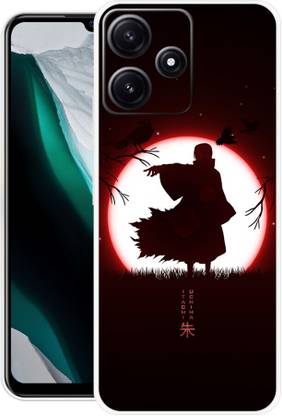 INTELLIZE Back Cover for POCO M6 Pro 5G ITACHI UCHIHA, GIRL, ANIMATION, ANIME, CARTOON