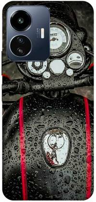 DIKRO Back Cover for IQOO Z6 Lite 5G, I2208, ROYAL, ENFIELD, BULLET, CLASSIC, BIKE, LOVER, RACER