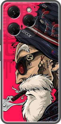 TIKTIK Back Cover for Tecno KJ6 back cover | Tecno Spark 20 Pro back cover | Soft Silicone Cover | CT_42