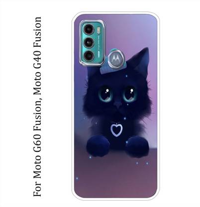Moto G60 Fusion, Moto G40 Fusion Silicon Back Cover