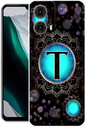 Indus Back Cover for Motorola G85 5G, T, Name, Latter, Design, 292