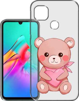 HANIRY Back Cover for Infinix Smart Hd 2021 / X612B mobile cover | TEDDY BEAR | Designer | PNG_22