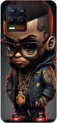 Zaplab Back Cover for Zaplab Back Cover for Realme 8, RMX3085 Attitude Boy