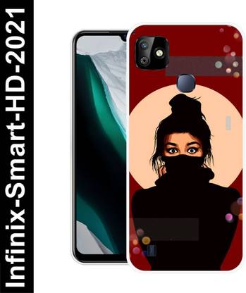Bluvver Back Cover for Infinix Smart HD 2021, X612B, beautiful and cool girl back cover