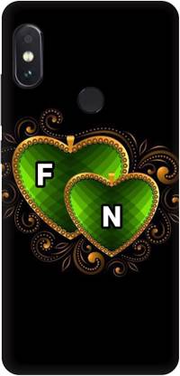 ThePrintlink Back Cover for Redmi Note 5 Pro, F N, F LOVE N, F N NAME, F N ALPHABET, LOVE