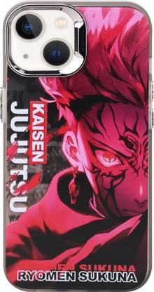 MS-Shield Back Cover for Apple iPhone 13, 3D Anime Ryomen Sukuna, Embossed High Quality Back Case
