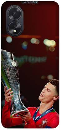 3D U PRINT Back Cover for OPPO A18, CPH2591,Ronaldo, Cristiano, Football