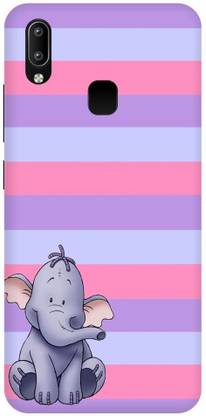 ज़ैपलैब Back Cover Zaplab Back Cover for vivo Y95, vivo 1807, cool elephant के लिए