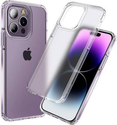 Kapaver Back Cover for Apple iPhone 14 Pro Max, Matte Clear