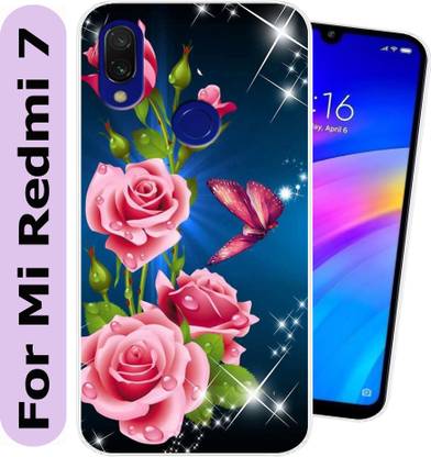 SmartGoldista Back Cover for Mi Redmi 7