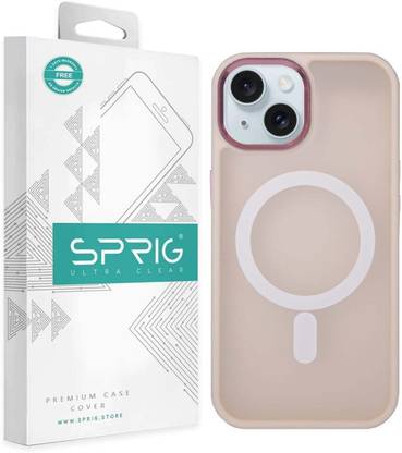 Sprig Back Cover for Apple iPhone 15 Plus, iPhone 15 Plus With Camera Stand