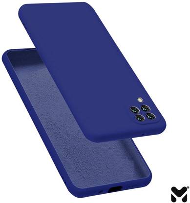 MOBIDEER Back Cover for Samsung Galaxy A22 4G, Matte Rubberized Soft Silicone Protective Cloth Inside