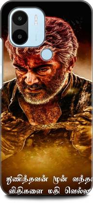 KEYCENT Back Cover for REDMI A1 Plus AJIT KUMAR, STYLISH STAR, TAMIL STAR, SOUTH STAR