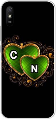 ThePrintlink Back Cover for Redmi 9i, C N, C LOVE N, C N NAME, C N ALPHABET, LOVE