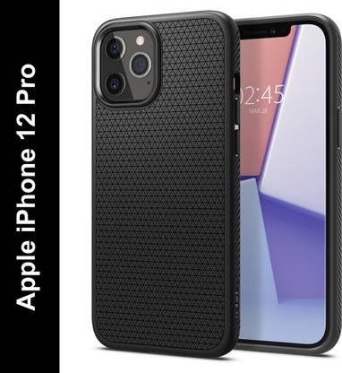 Spigen Liquid Air Back Cover for Apple iPhone 12 Pro, Apple iPhone 12