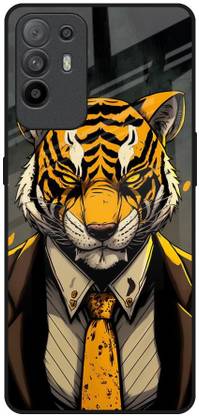 QRIOH Glass Back Cover for Oppo F19 Pro Plus