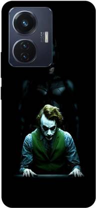 Bluvver Back Cover for QOO Z6 44W, i2206 Batman,Amoled