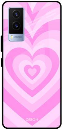 QRIOH Glass Back Cover for Vivo V21e