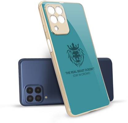 QRIOH Glass Back Cover for Samsung Galaxy M53 5G