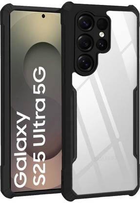 ShieldTech Back Cover for Samsung Galaxy S25 Ultra 5G, Black Mobile Back Cover Case For Samsung Galaxy S25 Ultra 5G