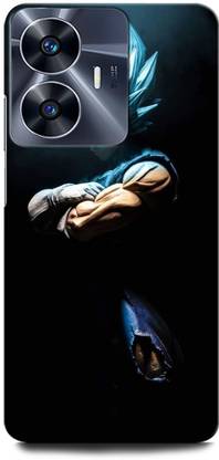 ORBIQE Back Cover for Vivo Y02T GOKU, DRAGON BALL Z, ANIME, SUPERSAIYAN