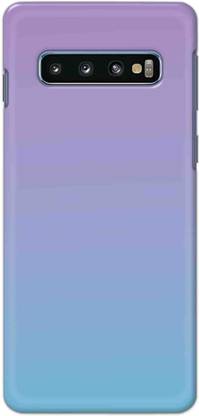 NDCOM Back Cover for Samsung Galaxy S10 Plus Light Blue In Color Printed Hard Case
