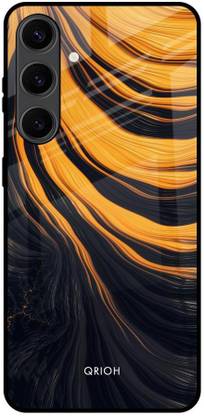 QRIOH Glass Back Cover for Samsung Galaxy S24 Plus 5G