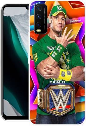 INTELLIZE Back Cover for Vivo Y11 1906 JOHN CENA, WWE, BODYBUILDER, WRESTLEMANIA, WRESTLER