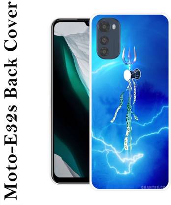 INDIALAND Back Cover for Motorola Moto E32s