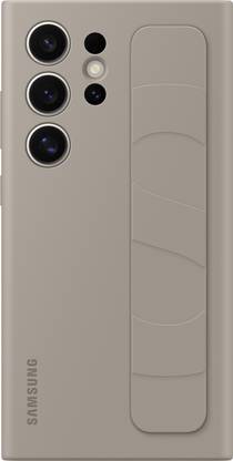 Samsung Back Cover for Samsung Galaxy S24 Ultra 5G Standing Grip, Taupe