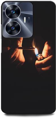 ORBIQE Back Cover for Vivo Y02 CIGARETTES, SMOKE, SMOKING, MARLBORO, SMOKING KILLS