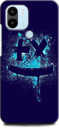 WallCraft Back Cover for POCO C50 MARSHMELLO, DJ, SMILE, FACE, MUSIC, ART, MASK, FUN