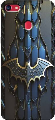 KoversKart Back Cover for OPPO F5 Abstract Bat Pattern Art Printed Mobile Case