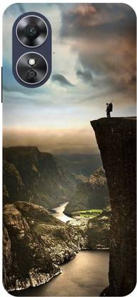 Bluvver Back Cover for OPPO A17, CPH2477 Landscape,Nature,Norway