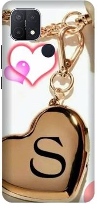 PHONE WALEY.COM Back Cover for OPPO A15 , CPH2185 , S letter,S name S word , Printed Back Cover