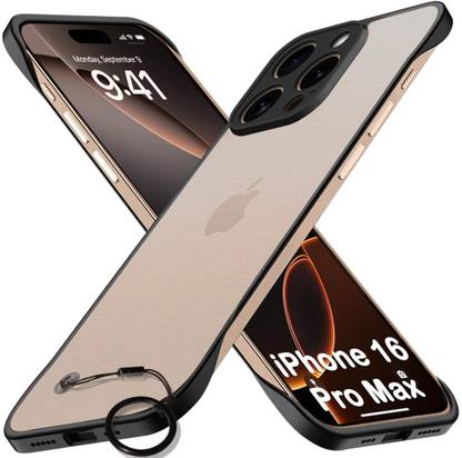 MOBIDEER Back Cover for iPhone 16 Pro Max, Shock Proof Ultra Slim Frameless