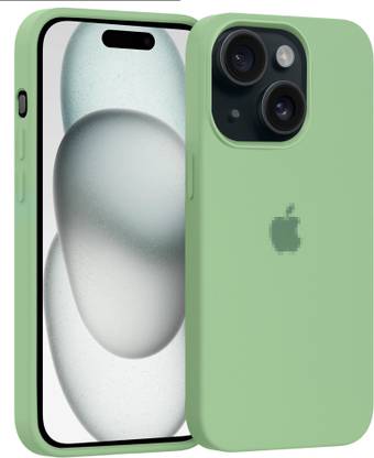 Qcase Back Cover for Apple iPhone 15 Liquid Silicone