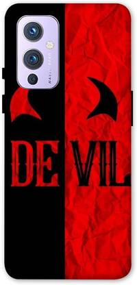 LUCKY MOBI.COM Back Cover for OnePlus 9 ( DEVIL WALLPAPER) PRINTED BACK COVER