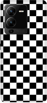 JUGGA Back Cover for vivo V25 Pro 5G, V2158, SHATRANJ, CHESS, DESIGN, ART