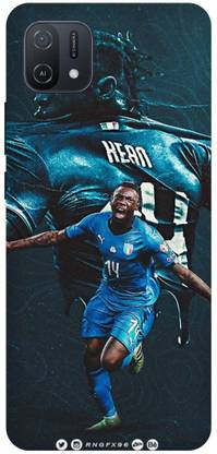Zaplab Back Cover for OPPO A16K, CPH2349, Moise Kean Kean Printed Back Cover