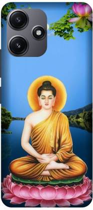 VS PRINT LINK Back Cover for Redmi 12 5G,MZB0EPPIN,MZB0EQGIN,Buddha,BHUD DARM Printed cover