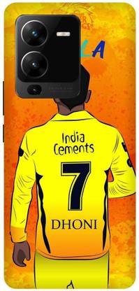 JUGGA Back Cover for vivo V25 Pro 5G, V2158, MAHENDRA, SINGH, DHONI, MS, DHONI, CSK, PLAYER