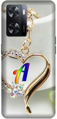 3D U PRINT Back Cover for OPPO A77s,CPH2473,A letter,A name,A word,A ALPHABET