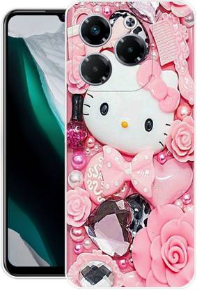 Touchess Back Cover for Infinix Note 40x 5G , X6838 Hello Kitty Printed Back Cover