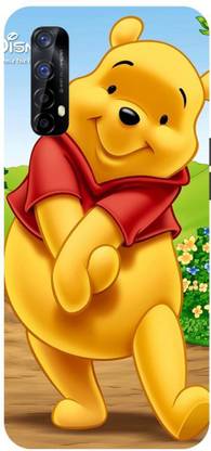 Wall Art Back Cover for REALME 7 Winnie The Pooh,Cute cartoon, Pooh Bear Printed