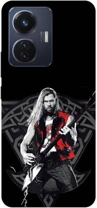 ThePrintlink Back Cover for Vivo T1 44W, THOR, THOR HAMMER, AVENGER, MARVEL, SUPERHERO