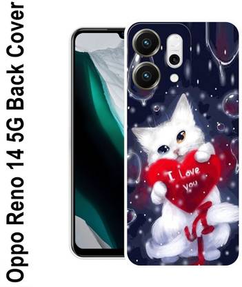 CUTECASE Back Cover for Oppo Reno 14 5G Mobile Back Cover , Oppo Reno14 5G Back Cover