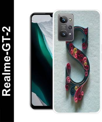PLUSCASE HD MOVIES Back Cover for Realme GT 2 ( S LETTER NAME,QUOTES) PRINTED BACK COVER