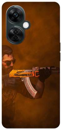 Bluvver Back Cover for OnePlus Nord CE 3 Lite 5G, CPH2467 Csgo,Cs,Game,Ak 47,Gun,Soldier